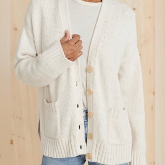 Jenni Kayne cody cardigan Bone size S - Picture 2 of 3